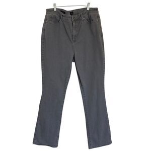 NYDJ Womens Slim Bootcut Jean Size 16 Grey Lift‎ x Tuck High Rise